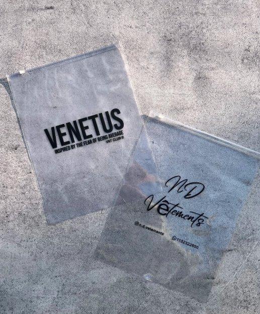 Глянцевий SLIDER пакет 27x28 см Пакети із застібкою Zip глянцеві Друк з логотипом Макет лого безкоштовний, фото 1