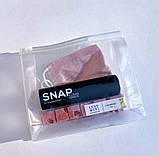 Глянцевий SLIDER пакет 27x28 см Пакети із застібкою Zip глянцеві Друк з логотипом Макет лого безкоштовний, фото 2