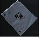 Глянцевий SLIDER пакет 27x28 см Пакети із застібкою Zip глянцеві Друк з логотипом Макет лого безкоштовний, фото 6