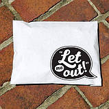 Кур'єрські пакети з вашим логотипом Кур'єрські пакети білі матові 25х36 см, фото 7