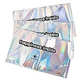 Пакет кур'єрський бандерольний Голографічні пакети оптом Пакети голограма 25х36 см, фото 4
