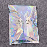 Кур'єрський пакет 43х48 см з логотипом вашої компанії Голографічна упаковка оптом, фото 2