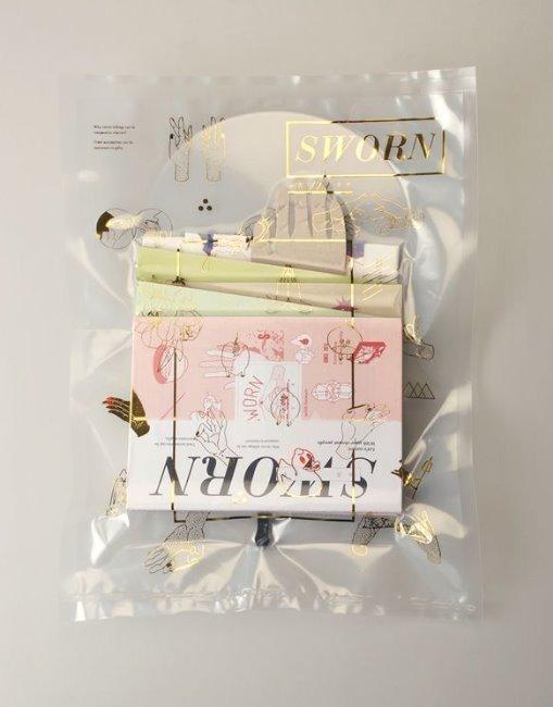 Прозорий кур'єрський пакет формату A3 Пакет з логотипом 30х40 см без кишені, фото 1