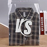 Подарунковий прозорий пакет 30х40 см з фірмовим логотипом і липкою стрічкою для пакування товарів, фото 2