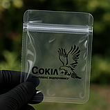 Зіп пакет з логотипом 10х15 см оптом Глянцевий прозорий Zip-lock під замовлення, фото 9