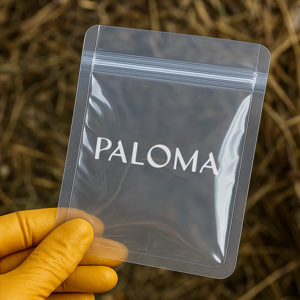 Надійний глянцевий зіп-пакет 20х25 см (100 мкм) Міцні поліетиленові пакети з логотипом, фото 1