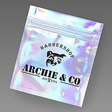 Голографічний Зіп-пакет 20х25 см 100 мкм з логотипом оптом для вашої успішної реклами, фото 2