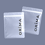 Упаковка ЗІП матова прозора 40х50 см Якісні зіплок пакети щільністю 100 мкм з вашим логотипом, фото 2