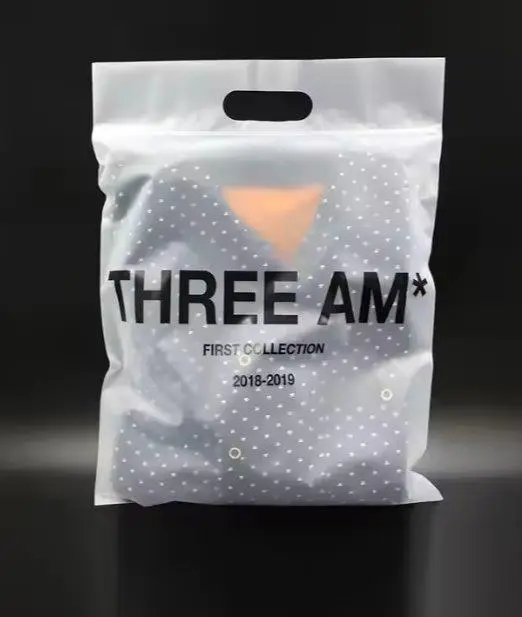 Універсальний Зіп-пакет матовий 24х35 см з вашим логотипом Зіплок пакети щильністю 100 мкм з ручкою, фото 1