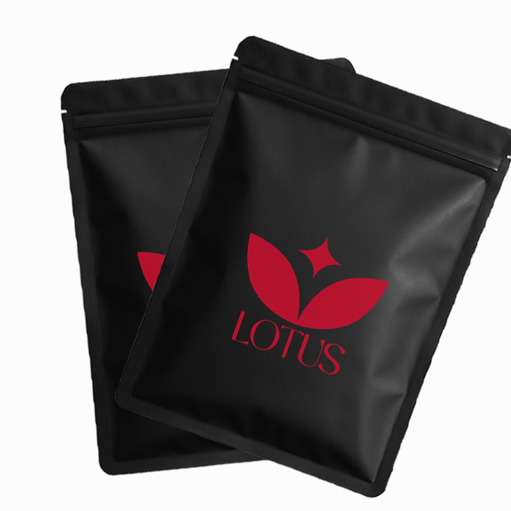 Якісні пакети зіплок 35х45 см чорного кольору щільністю 100 мкм Пакети оптом з вашим логотипом, фото 1