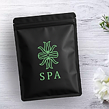 Якісні пакети зіплок 35х45 см чорного кольору щільністю 100 мкм Пакети оптом з вашим логотипом, фото 2