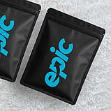 Якісні пакети зіплок 35х45 см чорного кольору щільністю 100 мкм Пакети оптом з вашим логотипом, фото 4