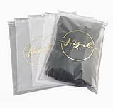 Пакети слайдер 14x20 см матові з білим замком Пакети-слайдери на замовлення з вашим логотипом, фото 4