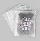 Матовий SLIDER пакет 15x20 см з білим бігунком Пакети із замком бігунком для пакування у фірмовому стилі, фото 10