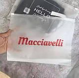 Зіп пакети брендовані з бігунком 20x15 см матові з замком Пакет Слайдер з логотипом, фото 4