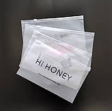 Зіп пакети брендовані з бігунком 20x15 см матові з замком Пакет Слайдер з логотипом, фото 9