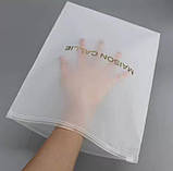 Матовий SLIDER пакет 25x35 см із замком Пакет Слайдер (зіп) з логотипом для реклами, фото 2