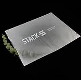 Матовий SLIDER пакет 25x35 см із замком Пакет Слайдер (зіп) з логотипом для реклами, фото 3