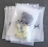 Матовий SLIDER пакет 30x40 см із замком Великі пакети-слайдери з логотипом для вашого бренду, фото 6