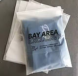 Матовий SLIDER пакет 30x40 см із замком Великі пакети-слайдери з логотипом для вашого бренду, фото 7