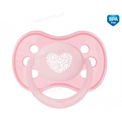 Пустушка силіконова симетрична 0-6 міс Canpol 22/416, фото 1