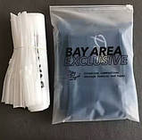 Пакет зі слайдером 40x60 см (матовий) із замком Великі пакети із замком бігунком Брендування продукції, фото 2