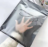 Матовий двосторонній SLIDER пакет 30x40 см Пакет слайдер з логотипом Пакети із замком бігунком, фото 4