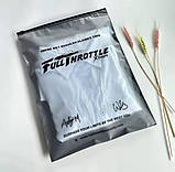 Матовий двосторонній SLIDER пакет 35x45 см Великі пакети із застібкою slider та логотипом для фірмового стилю, фото 5