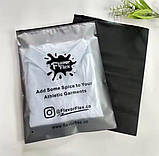 Матовий двосторонній SLIDER пакет 35x45 см Великі пакети із застібкою slider та логотипом для фірмового стилю, фото 7