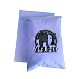 Матовий фіолетовий SLIDER пакет 35x45 см Пакет Слайдер у фіолетовому кольорі з вашим логотипом, фото 2