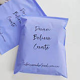 Матовий фіолетовий SLIDER пакет 35x45 см Пакет Слайдер у фіолетовому кольорі з вашим логотипом, фото 4