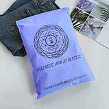 Матовий фіолетовий SLIDER пакет 35x45 см Пакет Слайдер у фіолетовому кольорі з вашим логотипом, фото 7