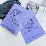 Матовий фіолетовий SLIDER пакет 35x45 см Пакет Слайдер у фіолетовому кольорі з вашим логотипом, фото 9