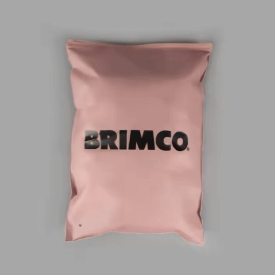 Матовий рожевий SLIDER пакет 28x35 см Пакет Слайдер у рожевому кольорі для брендування оптом, фото 1