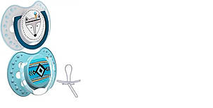 Пустушка динамічна силіконова 6-18 міс Lovi Indian summer Boy 2 шт, 22/857 (Лові)