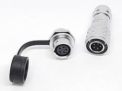 Роз'єм SF12-5P 5 контактів пари