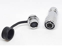 Роз'єм SF12-6P 6 контактів пари