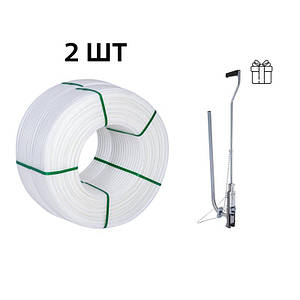 Акційний набір Thermo Alliance: 2 бухи. Труба PEX-A EVOH WHITE 5 шарів 16×2,0 мм, (600 м), Spain + Такер ТК-100