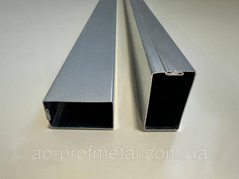 Труба тонкостінна товщина 0.42 мм, Труба декоративна для огорожі 19*36 мм., фото 1