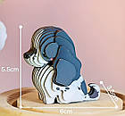 Конструктор 3Д картонний "Кокер-спанієль" 6см, конструктор дитячий собачка, фото 2