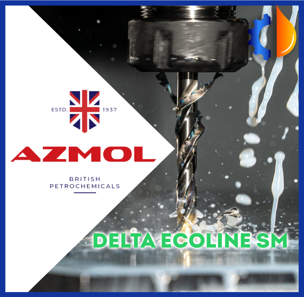 Мастило-охолоджувальна рідина Azmol Delta Ecoline SM, 20л Концентрат сож для станків для різання металу, Сож фрезерування Азмол, фото 1