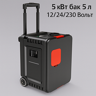 Дизельний обігрівач WEBASTO 5 кВт Bass Polska — повітряний автономний нагрівач 12В з баком для палива