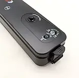 Вакуумний пакувальник для кухні Чорний Вакууматор побутовий vacuum sealer Продуктовий вакуумний пакувальник для дому, фото 2