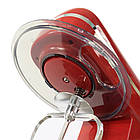 Планетарний міксер Chef Machine 5 л 2200 Вт із чашею тістоміс для замішування тіста та збивання кремів, фото 2