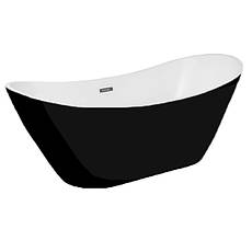 Ванна окремостояча Amina Black WB 170*75*72