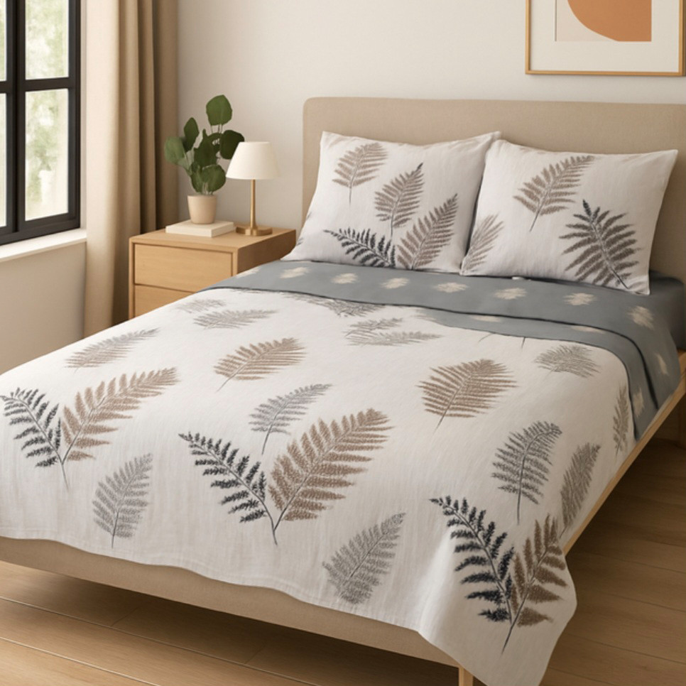 Комплект постільної білизни «Двоспальний» (Бязь Gold), фото 1