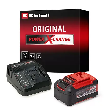 Стартовий комплект Einhell Power X-Change 18 V 5.2 Ah 4512147, фото 1