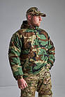 🔥 Куртка-Анорак "Mil-Tec - Winter Combat Anorak" (Woodland) тактична, теплі, військові, мультикам, ЗСУ, НГУ, фото 3