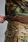 🔥 Куртка-Анорак "Mil-Tec - Winter Combat Anorak" (Woodland) тактична, теплі, військові, мультикам, ЗСУ, НГУ, фото 8