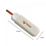 Таблетниця/органайзер/ контейнер 3.5 х 10.5 х 1.6 см для таблеток і ліків на 3 відділення білий, фото 6